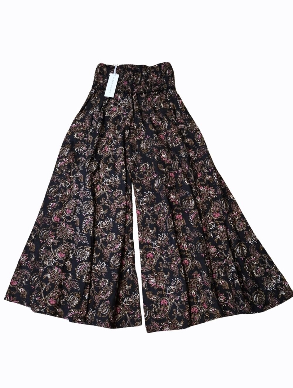 Karma Highway Boho Paisley Wide Leg Palazzo Pants – NWT